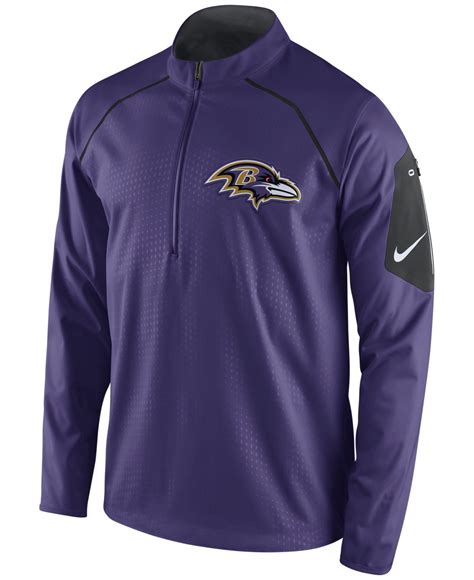 nike ravens jacket|baltimore ravens quarter zip.